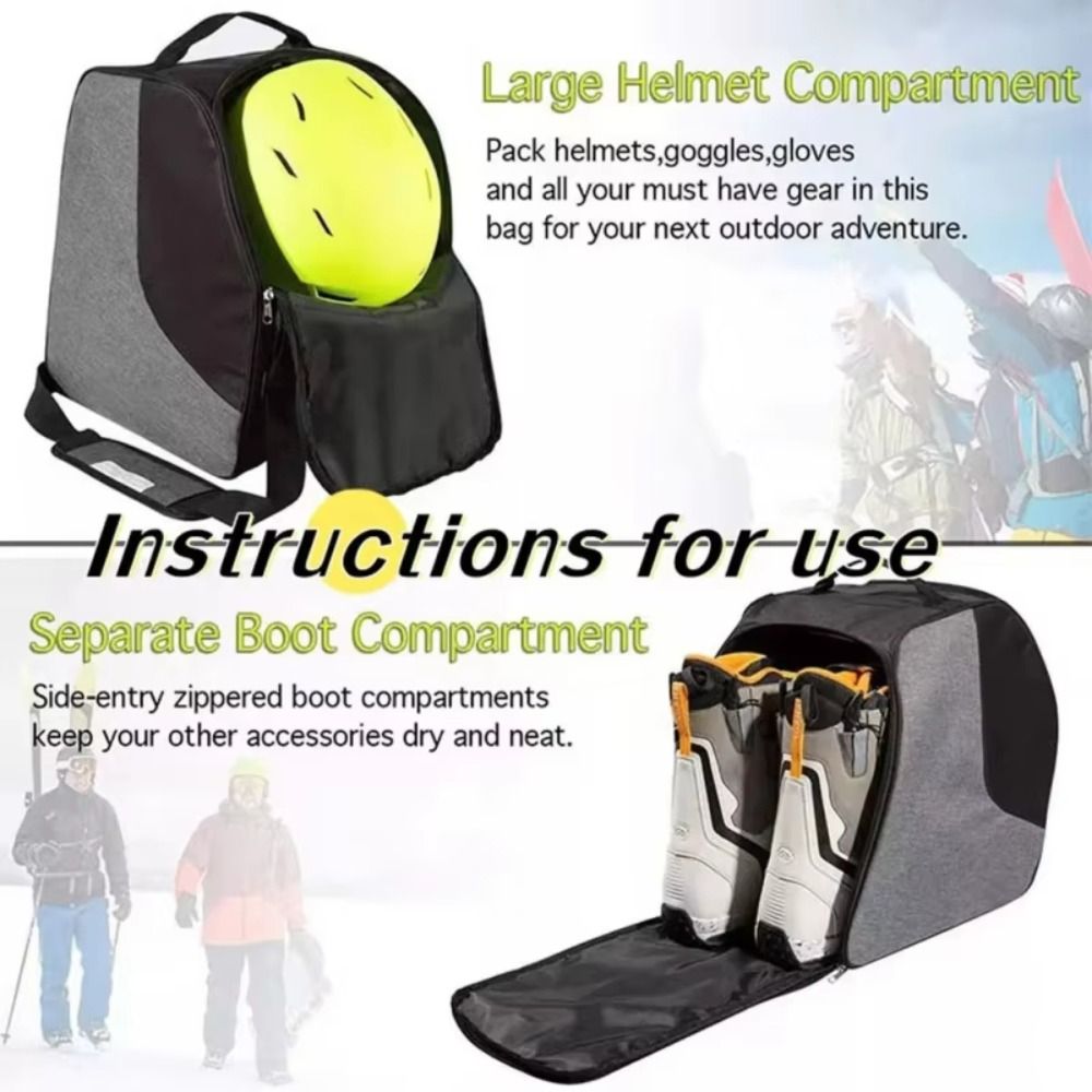 Waterproof Ski Boot Bag Shoes  - Ski Glove Waterproof 评论和价格