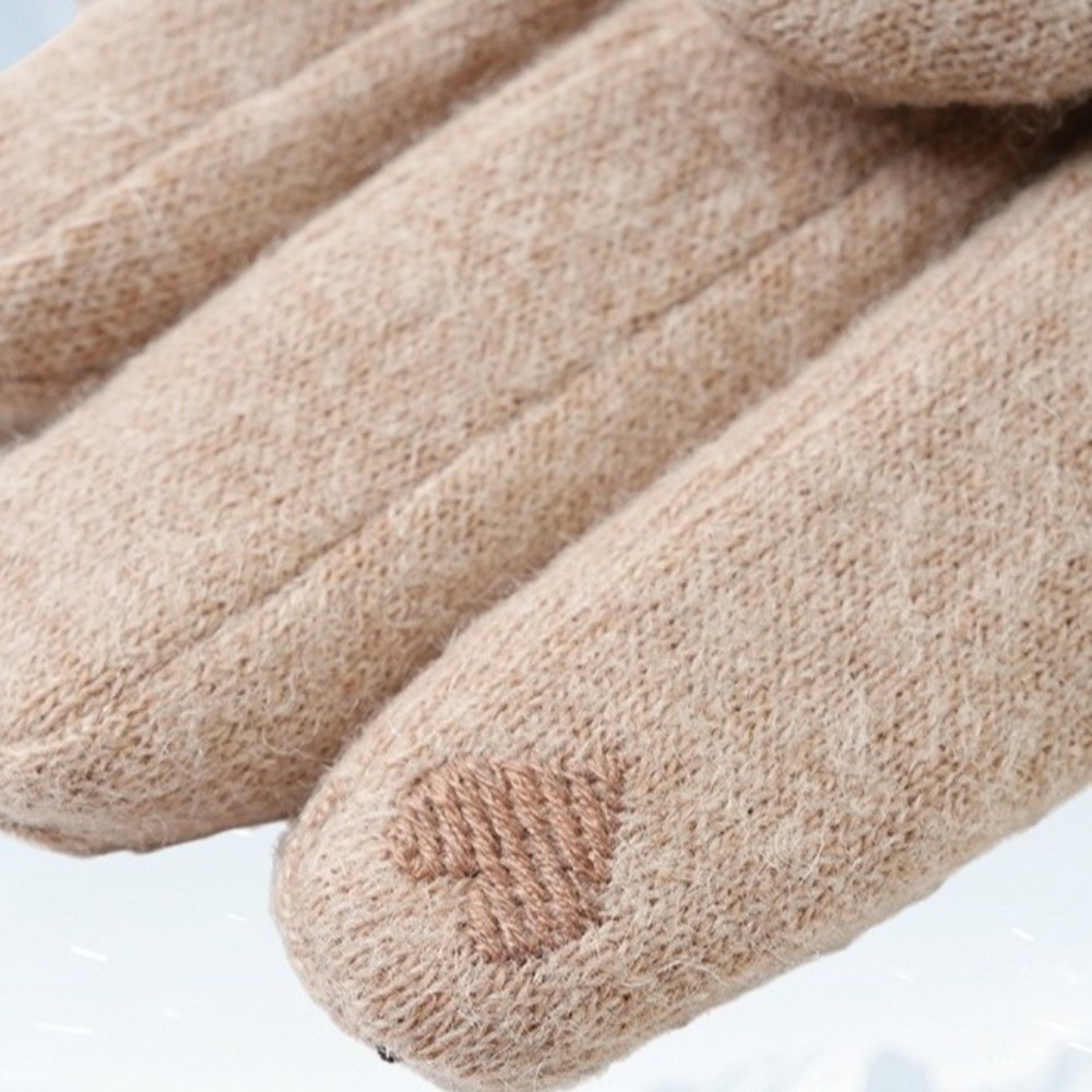 Imitation Wool Fleece Lined Gl - Wool Glove Lined 评论和价格